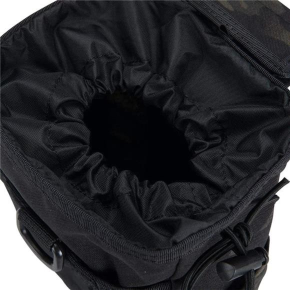 Molle Dump Pouch Drawstring Magazine Utility Pouch Folding Dump Pouch Waist Bag - Picture 5 of 6